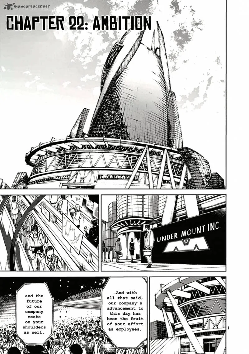 Kengan Ashua Chapter 22 page 1