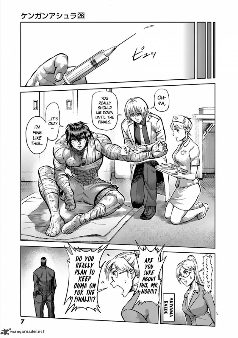 Kengan Ashua Chapter 221 page 9