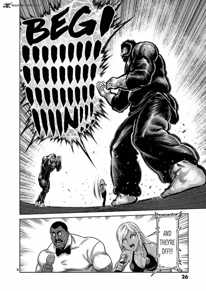 Kengan Ashua Chapter 222 page 8