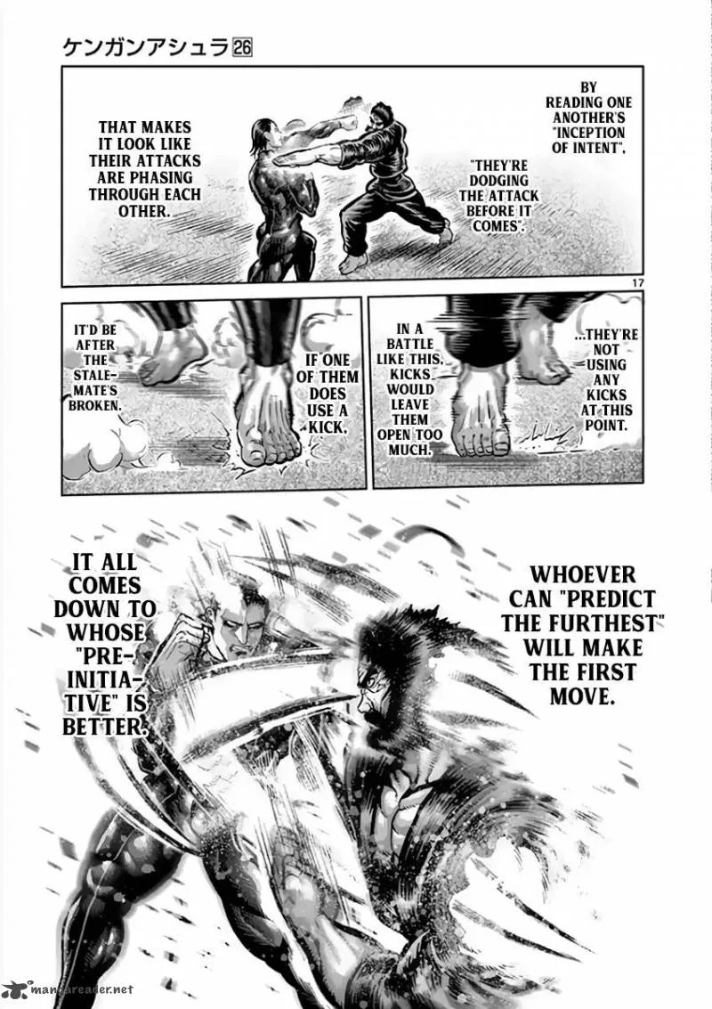 Kengan Ashua Chapter 222 page 17