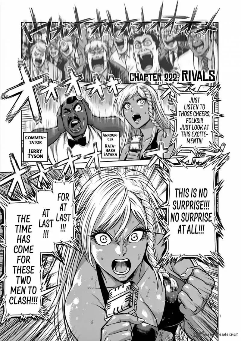 Kengan Ashua Chapter 222 page 1