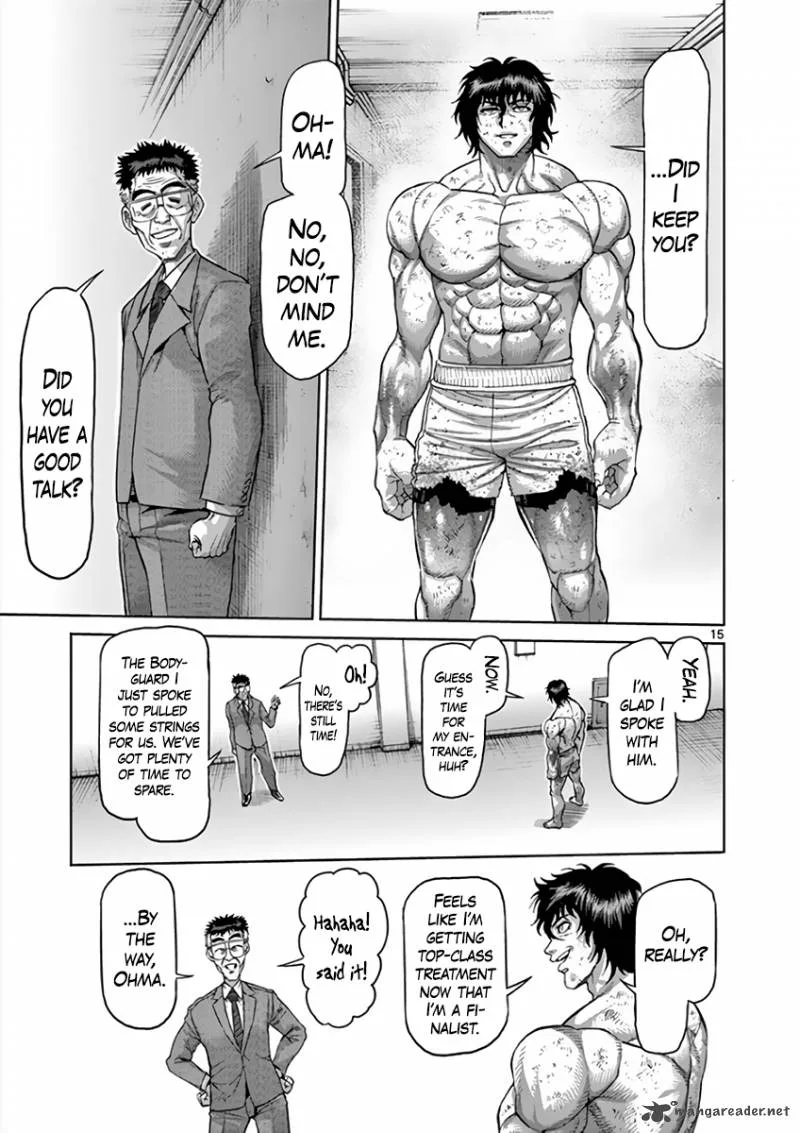 Kengan Ashua Chapter 228 page 15