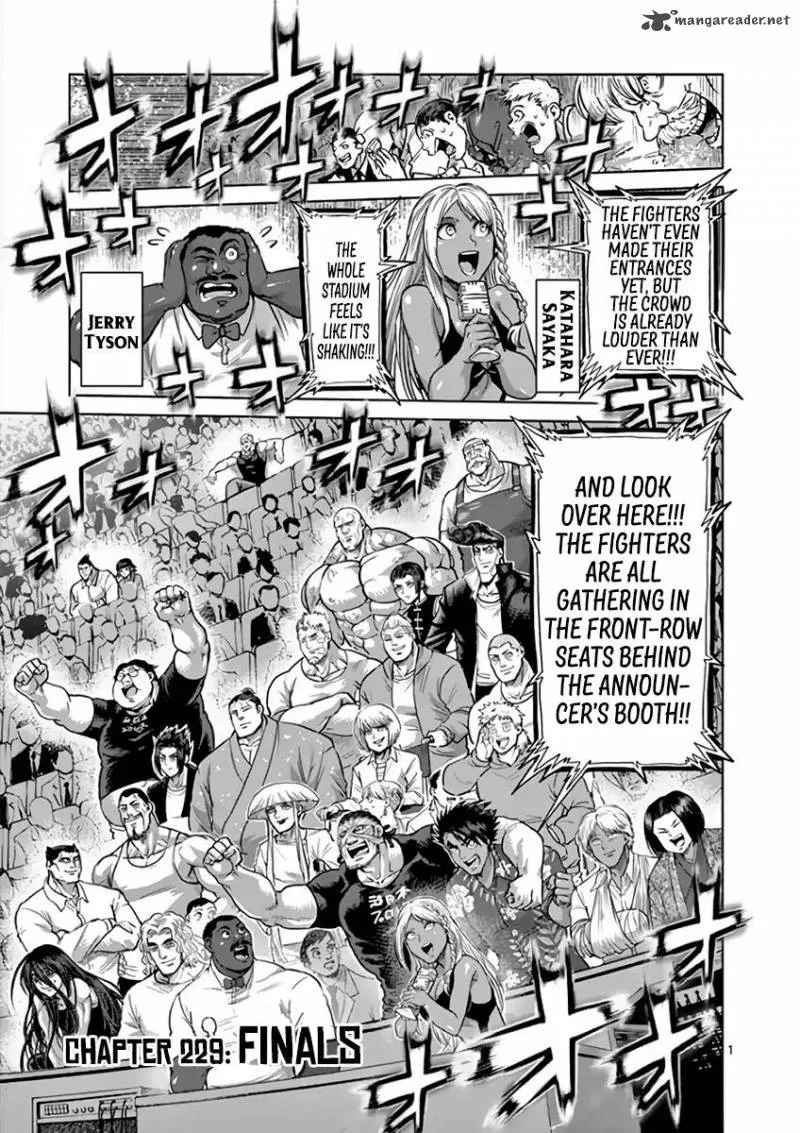 Kengan Ashua Chapter 229 page 1