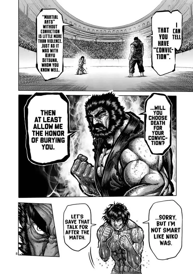 Kengan Ashua Chapter 233 page 8