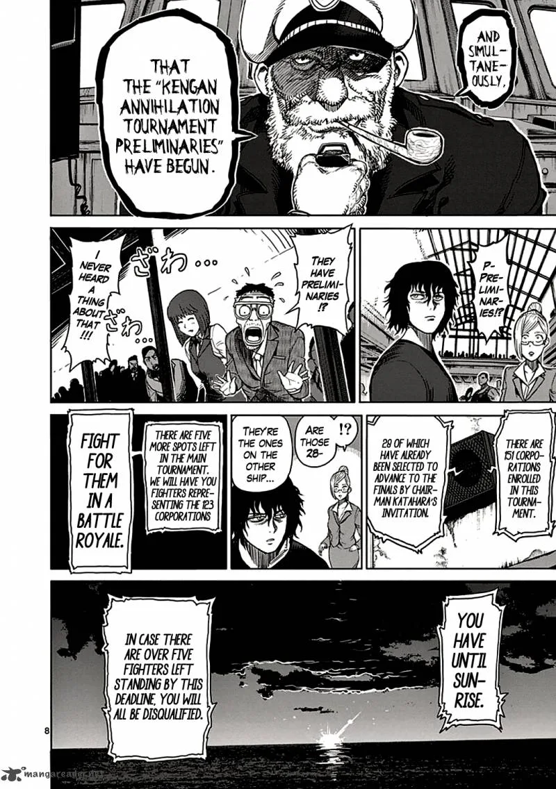 Kengan Ashua Chapter 26 page 8