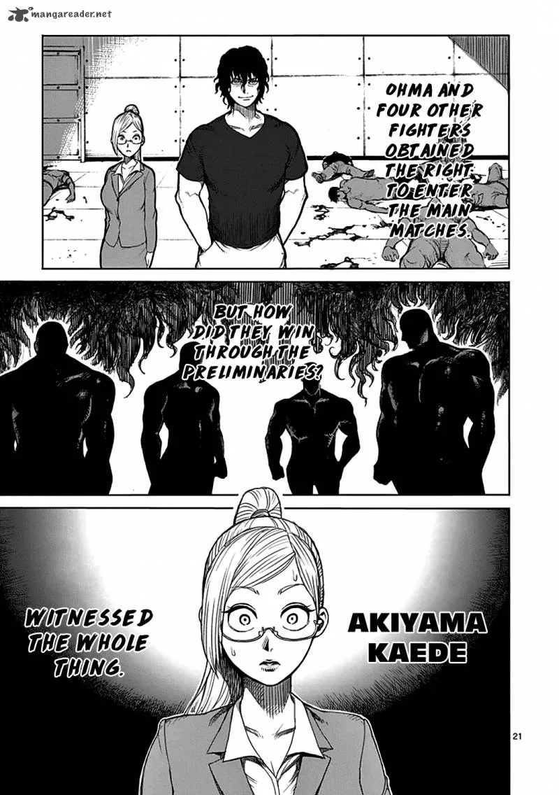 Kengan Ashua Chapter 28 page 21