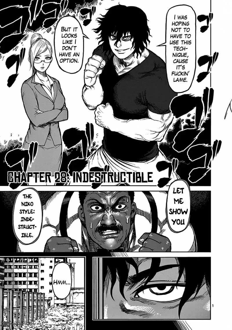 Kengan Ashua Chapter 28 page 1