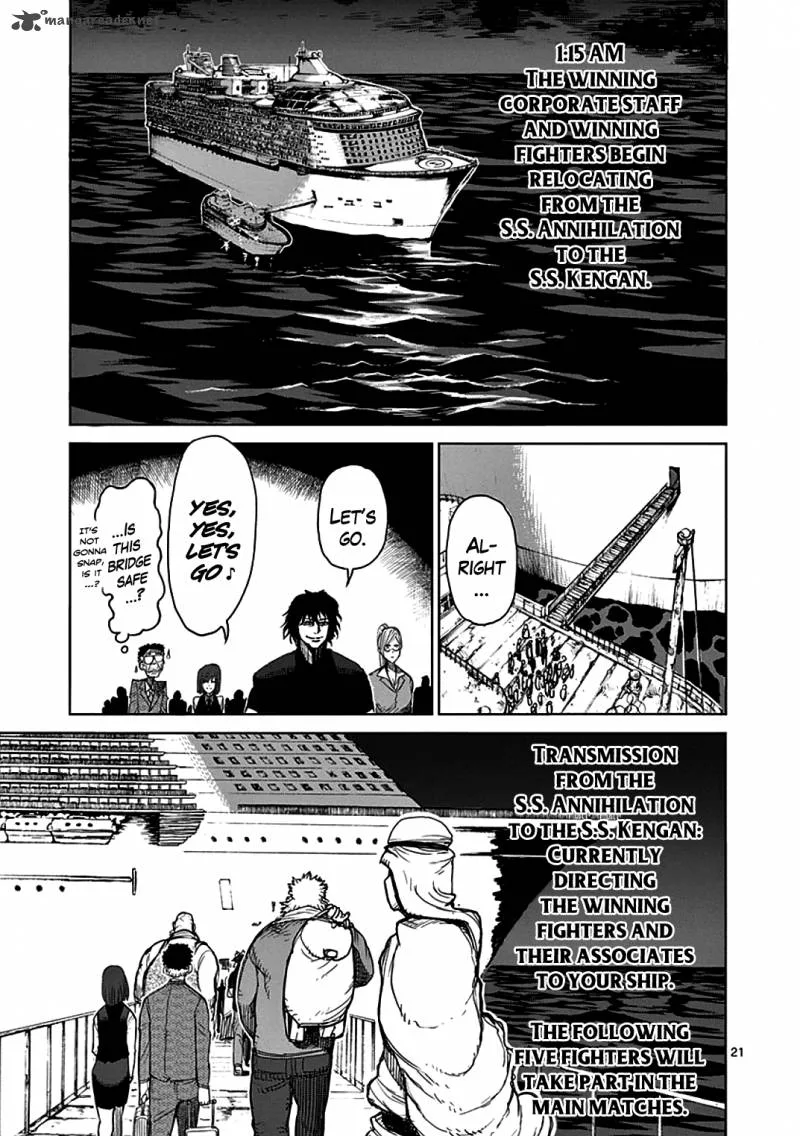 Kengan Ashua Chapter 29 page 21