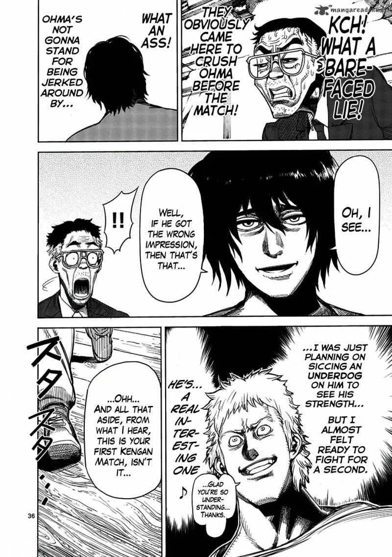 Kengan Ashua Chapter 3 page 36