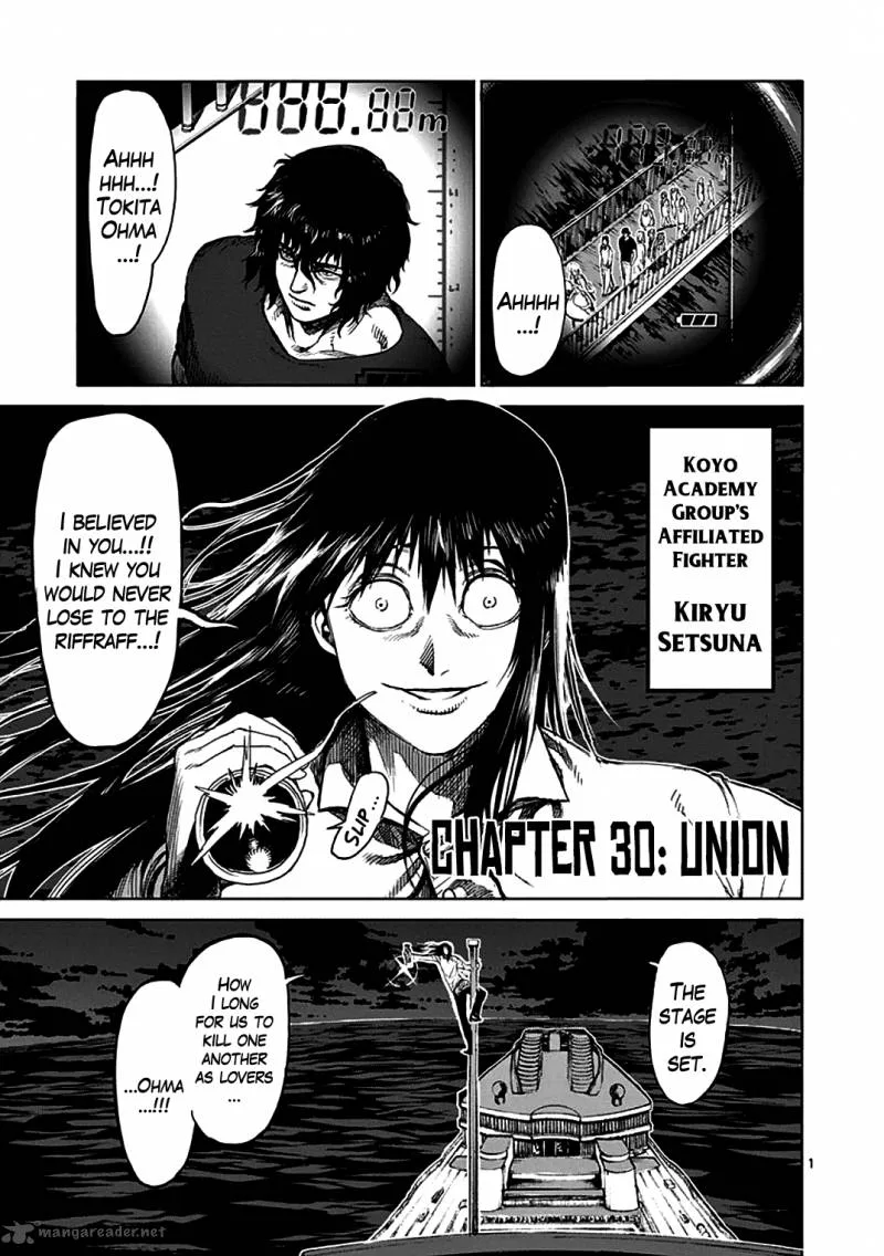 Kengan Ashua Chapter 30 page 1