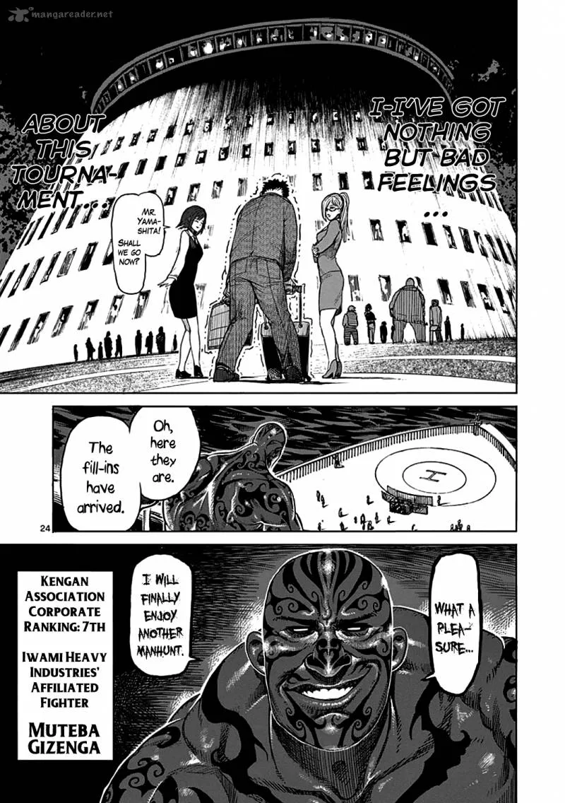 Kengan Ashua Chapter 30 page 24