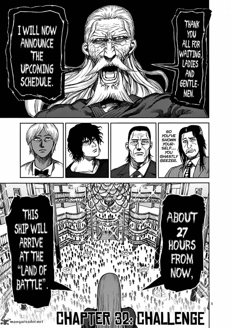 Kengan Ashua Chapter 32 page 1