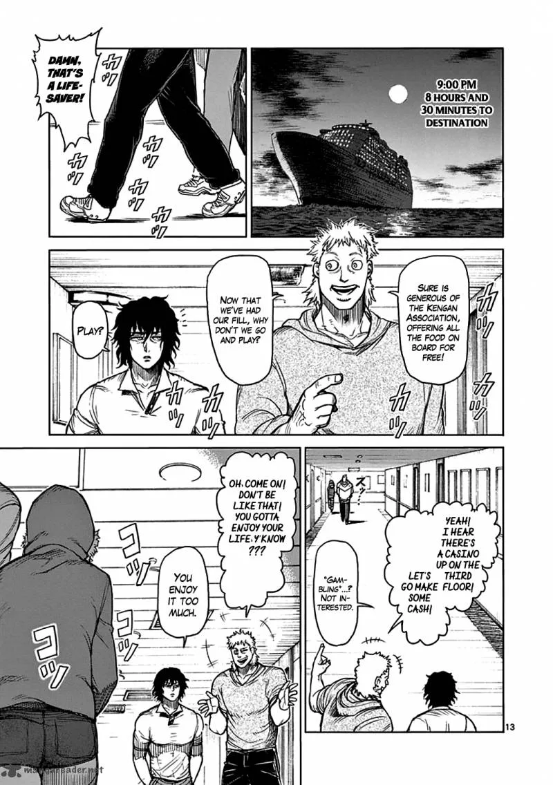 Kengan Ashua Chapter 35 page 13