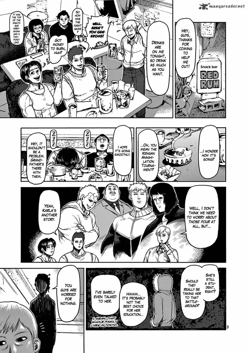 Kengan Ashua Chapter 38 page 3