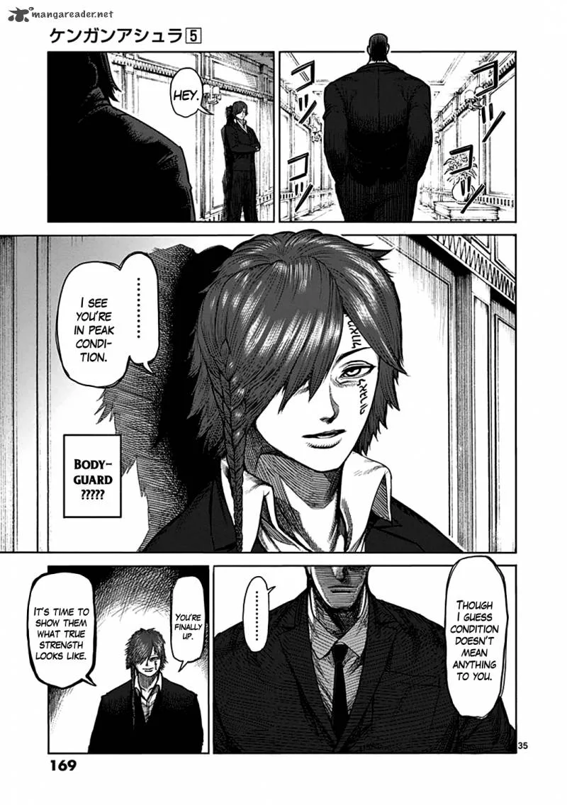 Kengan Ashua Chapter 39 page 34