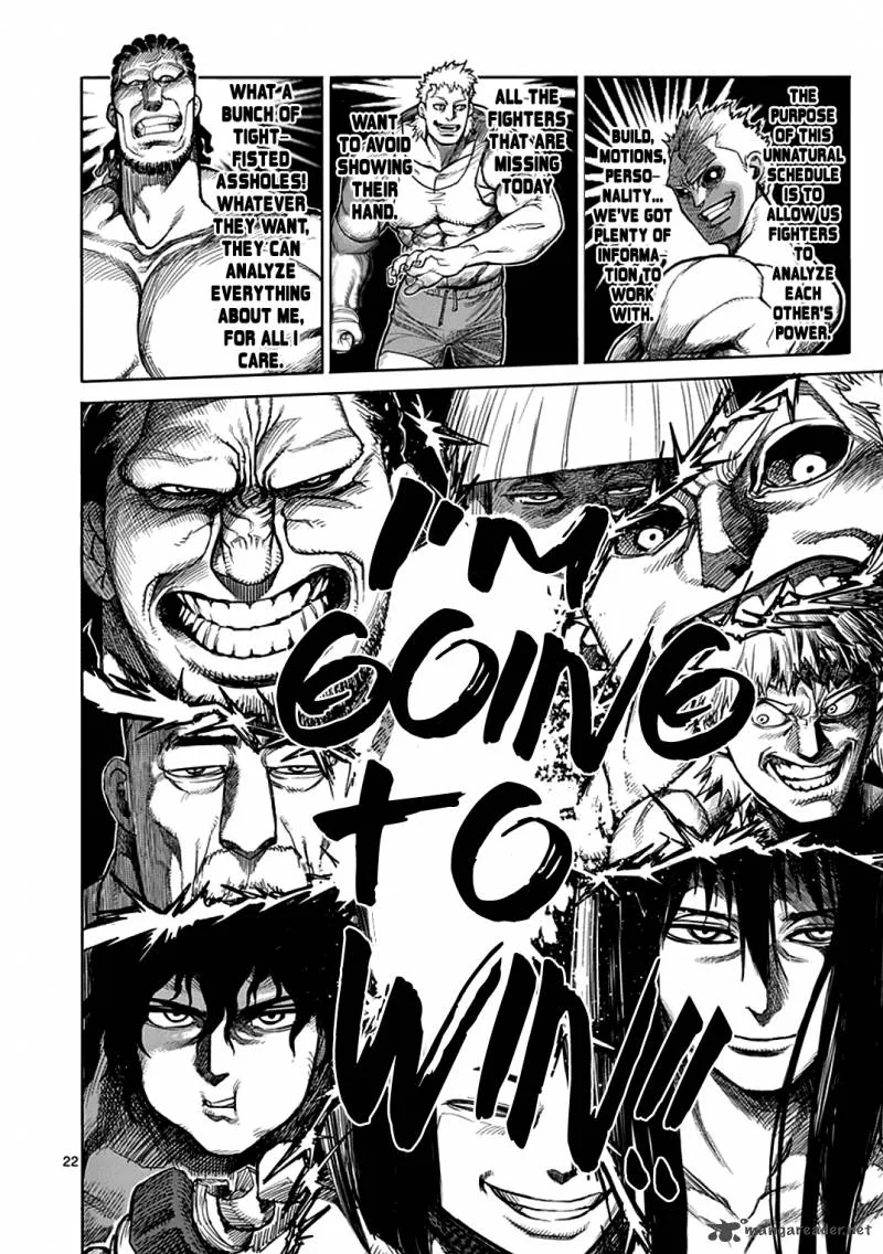 Kengan Ashua Chapter 40 page 22
