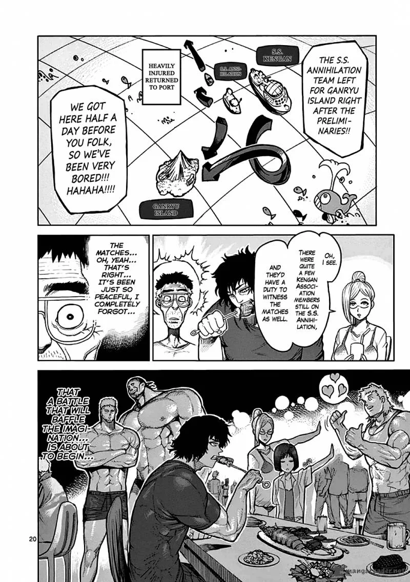 Kengan Ashua Chapter 40 page 20