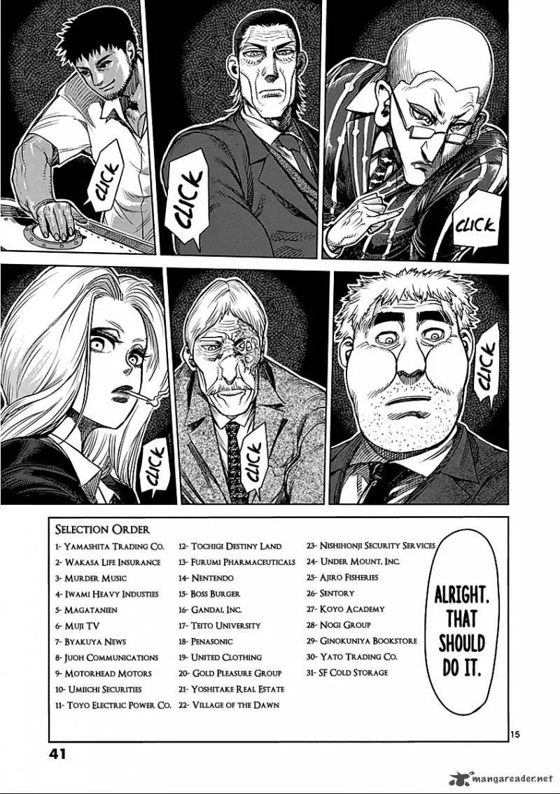 Kengan Ashua Chapter 42 page 15