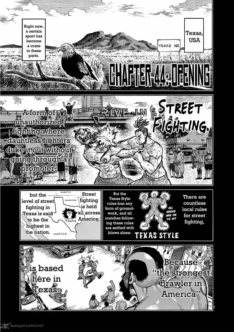 Kengan Ashua Chapter 44 page 1