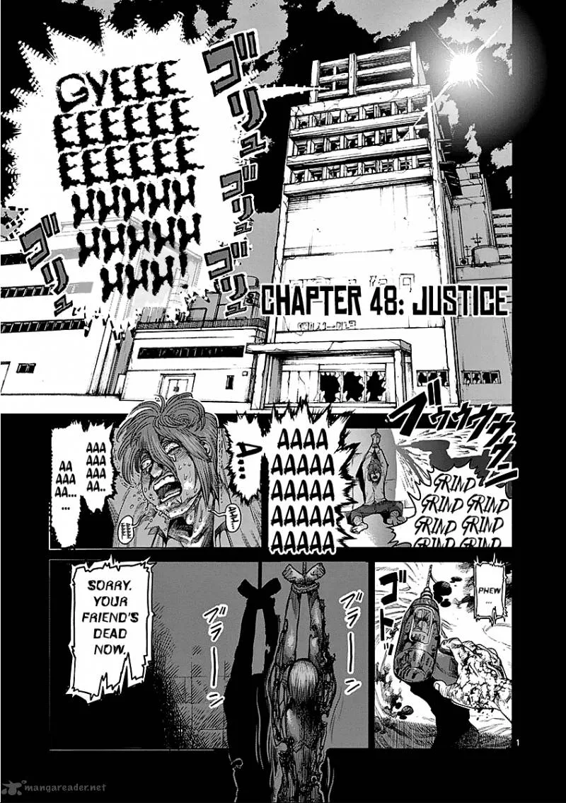 Kengan Ashua Chapter 48 page 1
