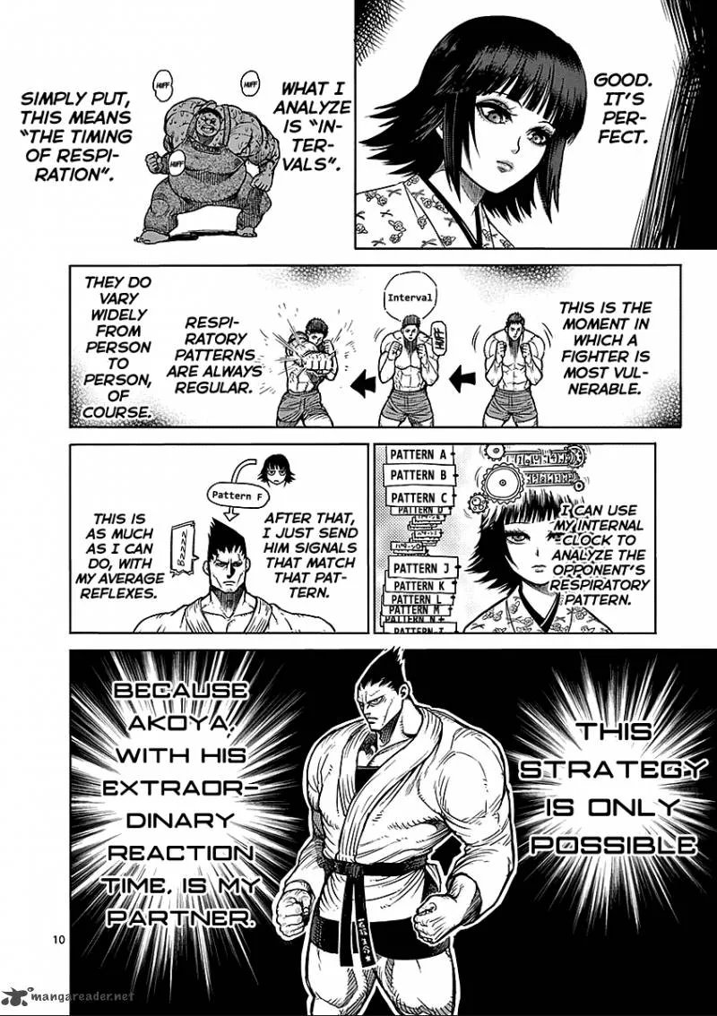Kengan Ashua Chapter 50 page 10