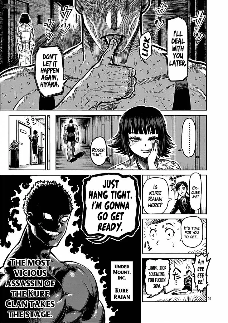 Kengan Ashua Chapter 51 page 21
