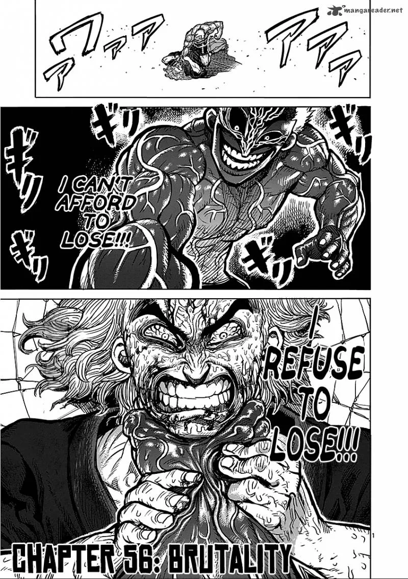 Kengan Ashua Chapter 56 page 1