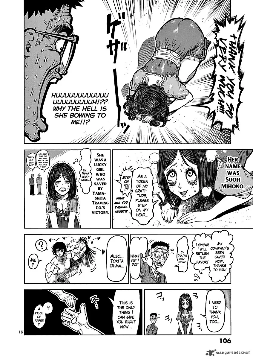 Kengan Ashua Chapter 61 page 16