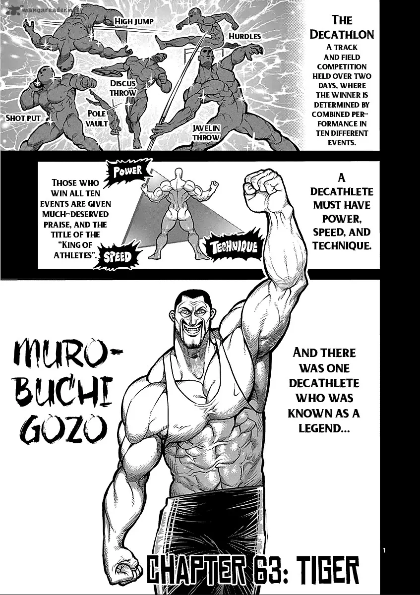 Kengan Ashua Chapter 63 page 1