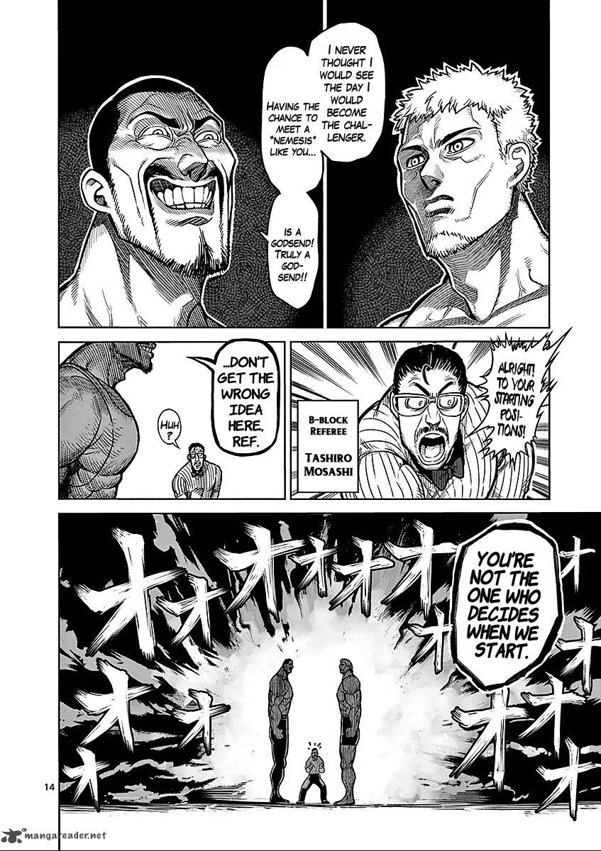 Kengan Ashua Chapter 63 page 14