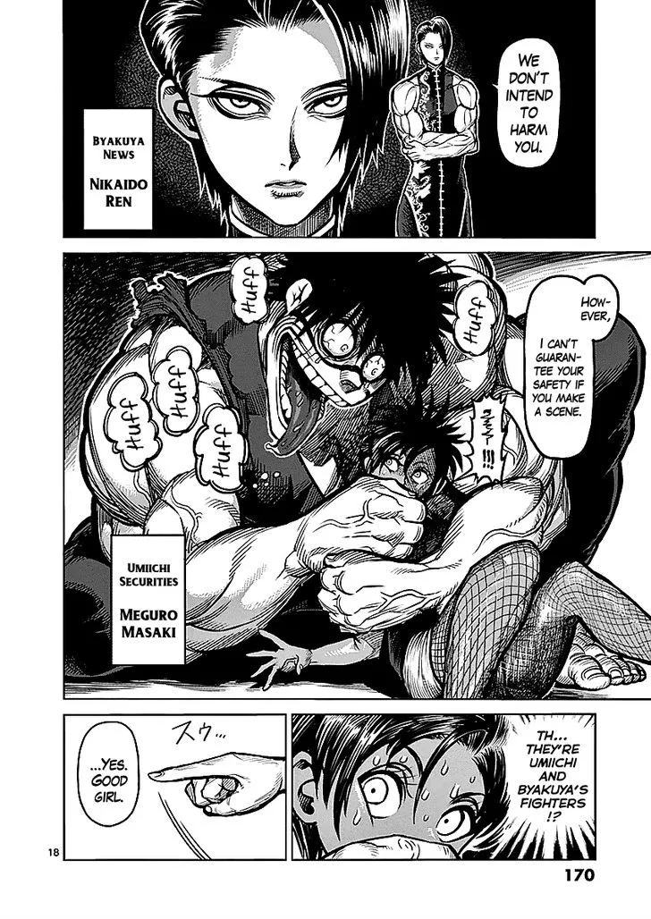 Kengan Ashua Chapter 65 page 18