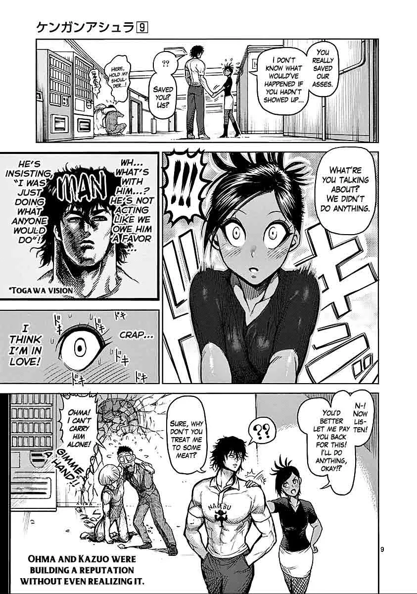 Kengan Ashua Chapter 68 page 9