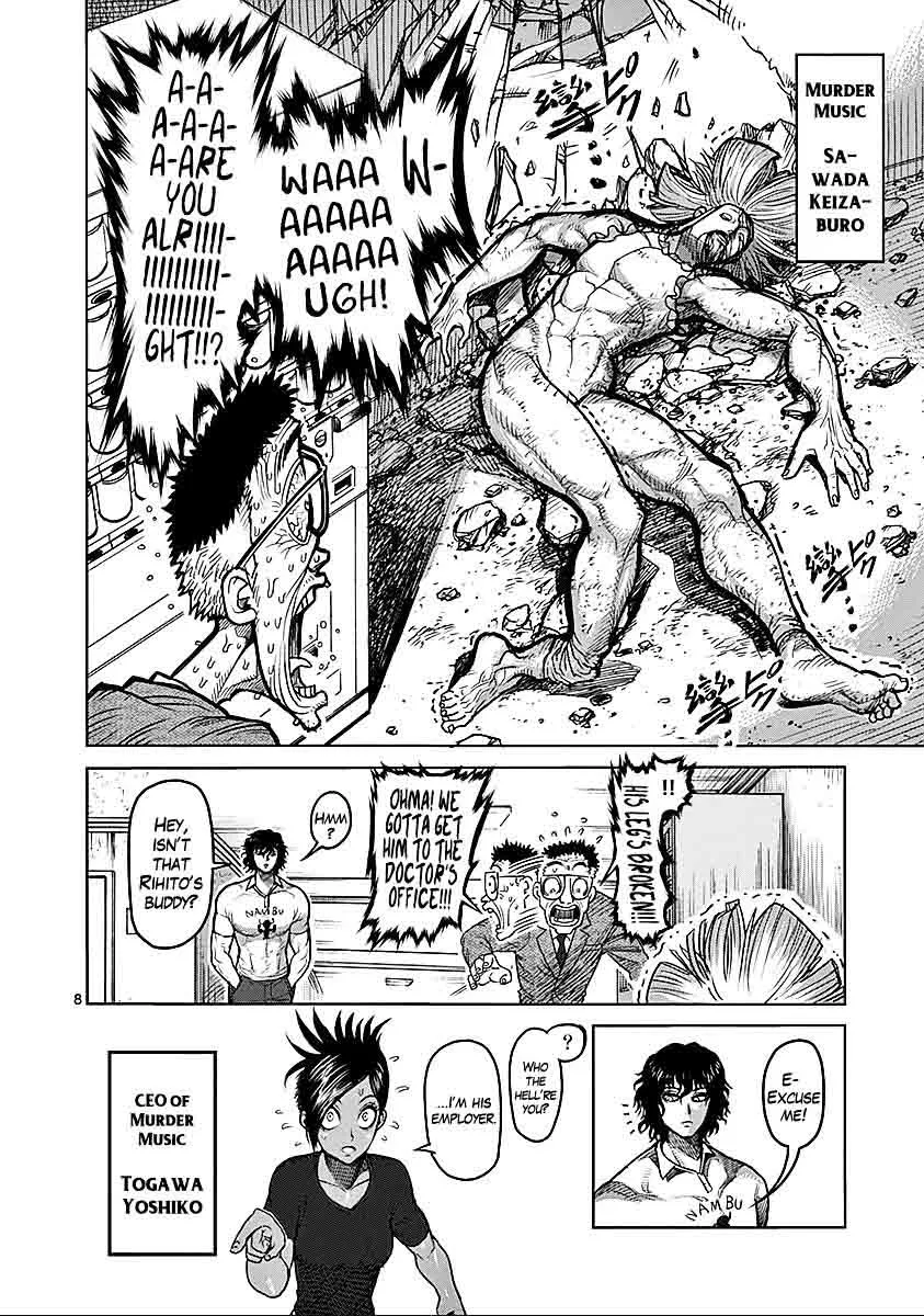 Kengan Ashua Chapter 68 page 8