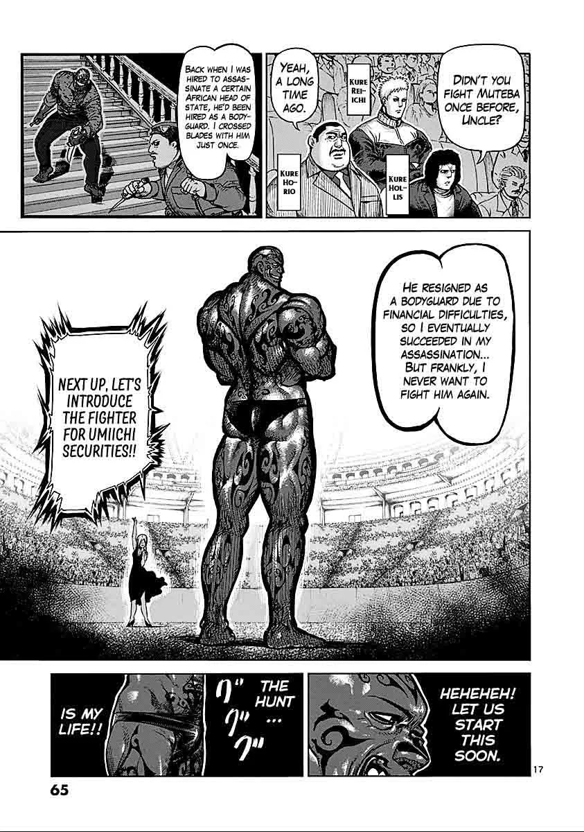 Kengan Ashua Chapter 69 page 17