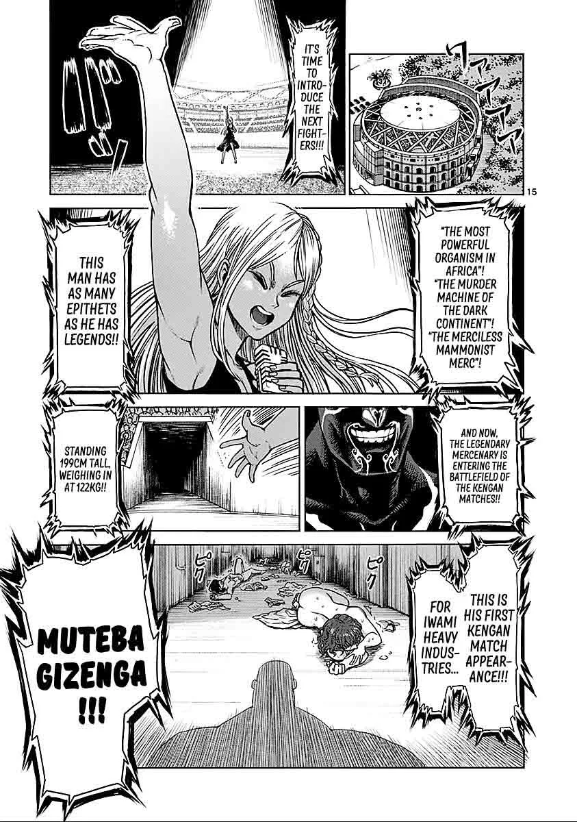 Kengan Ashua Chapter 69 page 15