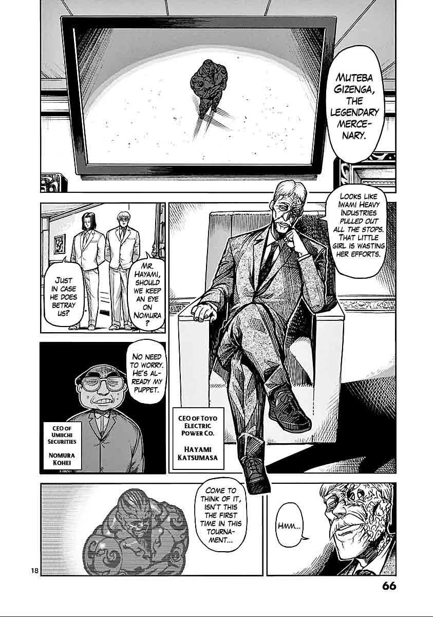 Kengan Ashua Chapter 69 page 18