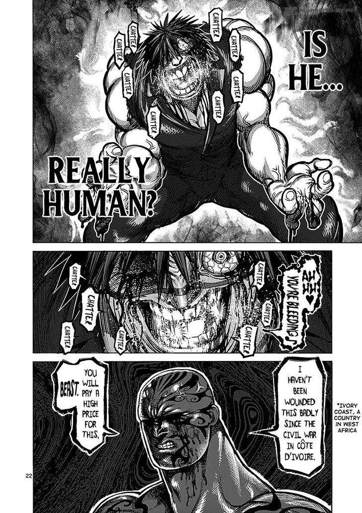 Kengan Ashua Chapter 72 page 22