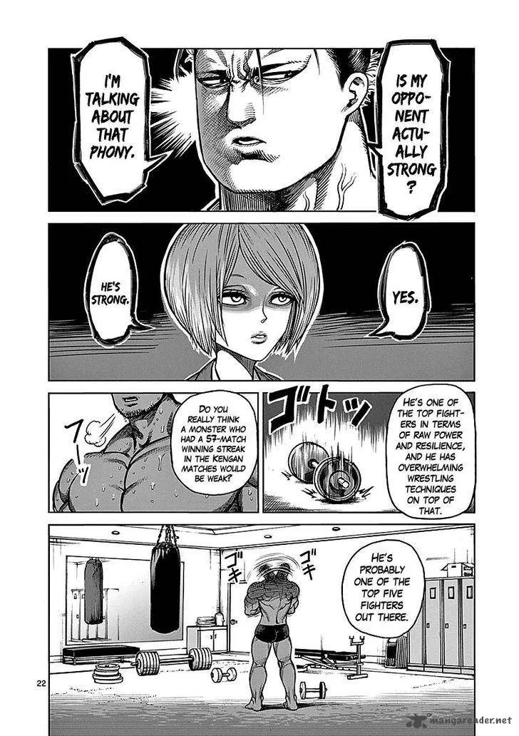 Kengan Ashua Chapter 73 page 22