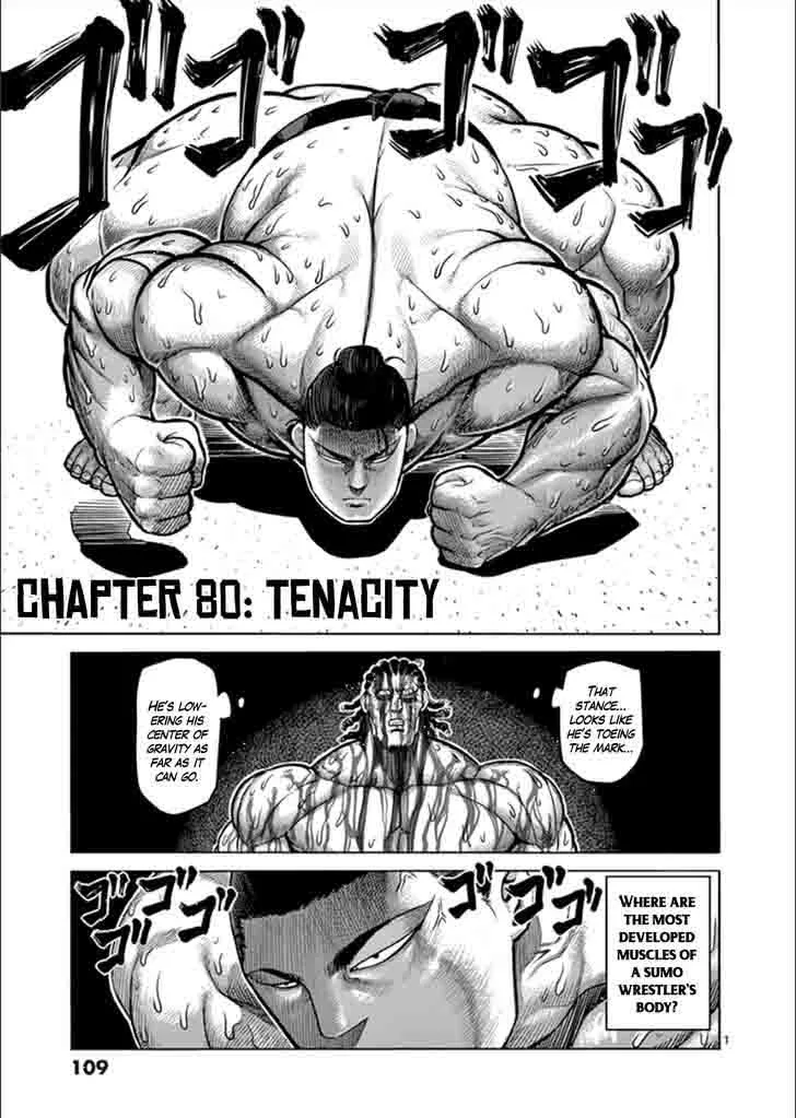 Kengan Ashua Chapter 80 page 1