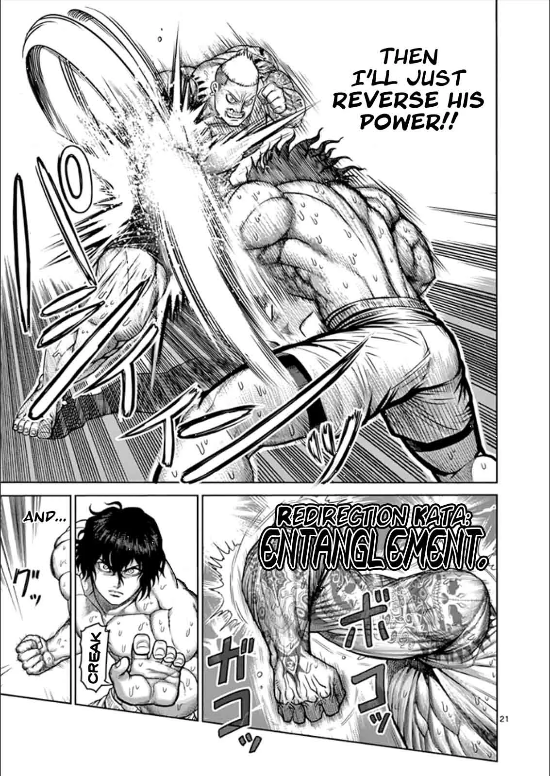 Kengan Ashua Chapter 81 page 21