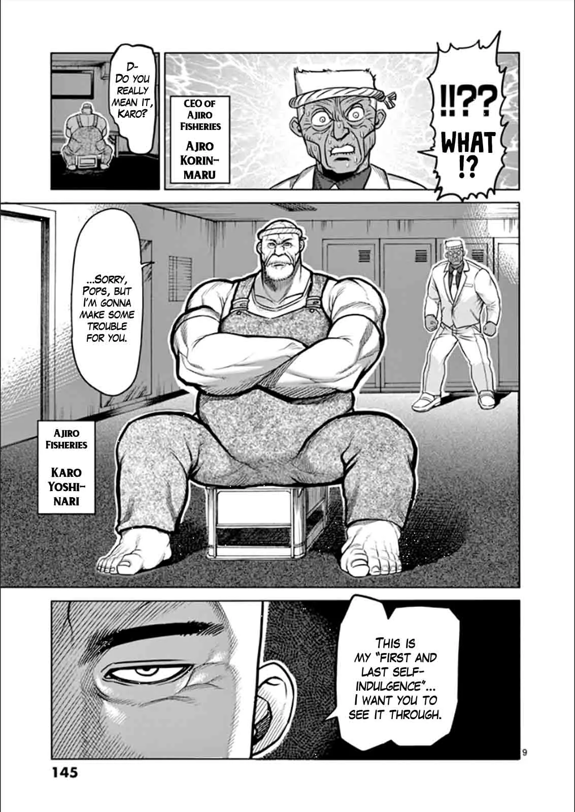 Kengan Ashua Chapter 81 page 9