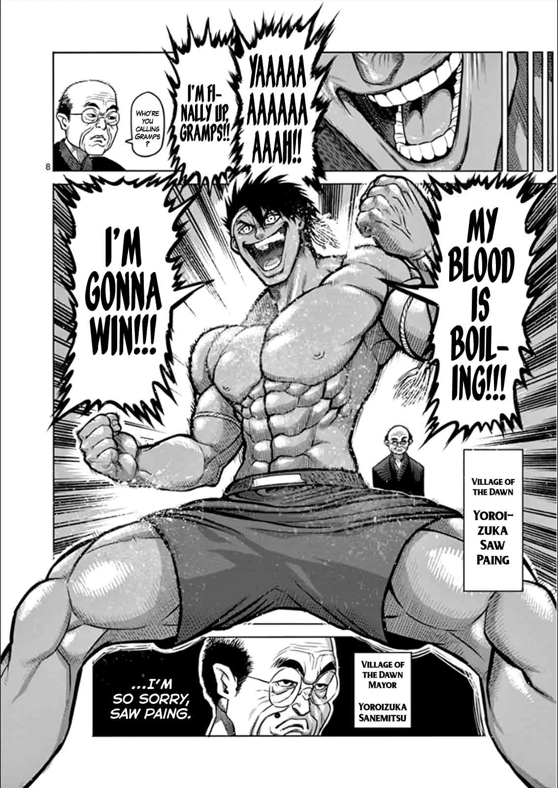 Kengan Ashua Chapter 81 page 8