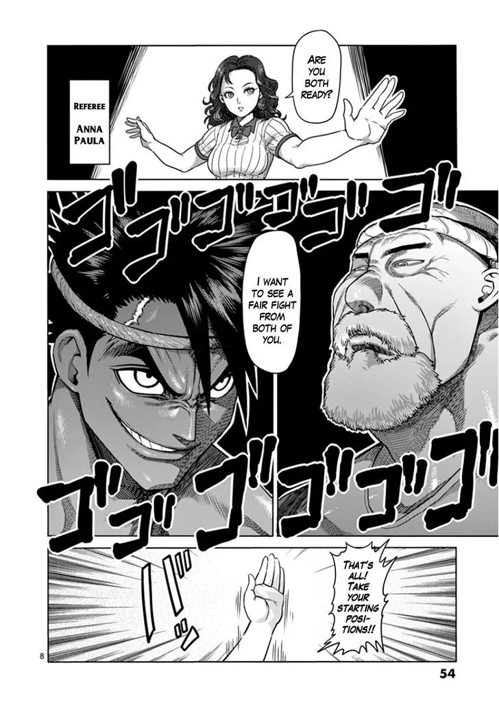 Kengan Ashua Chapter 84 page 8
