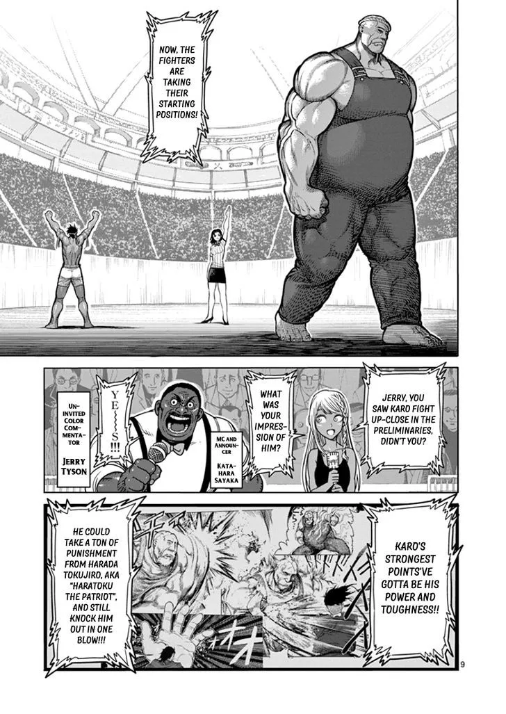 Kengan Ashua Chapter 84 page 9