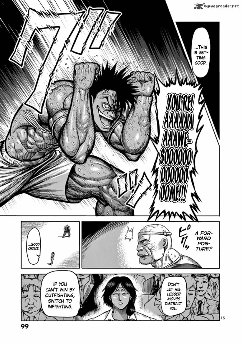 Kengan Ashua Chapter 86 page 15