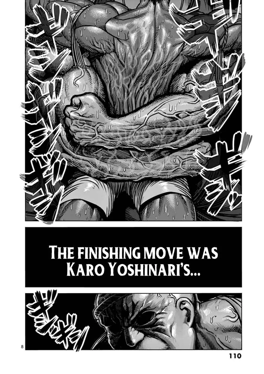 Kengan Ashua Chapter 87 page 8