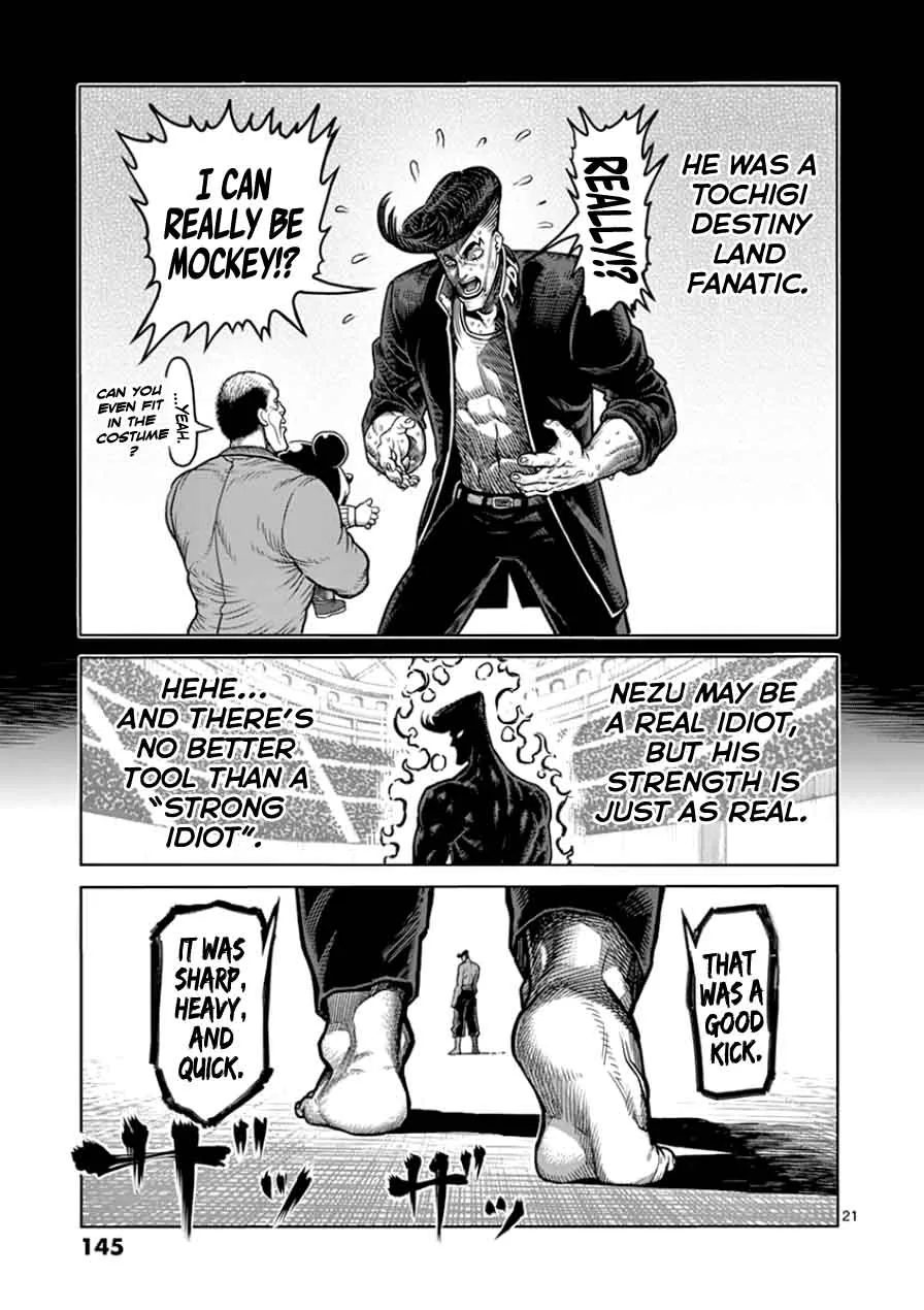 Kengan Ashua Chapter 88 page 21