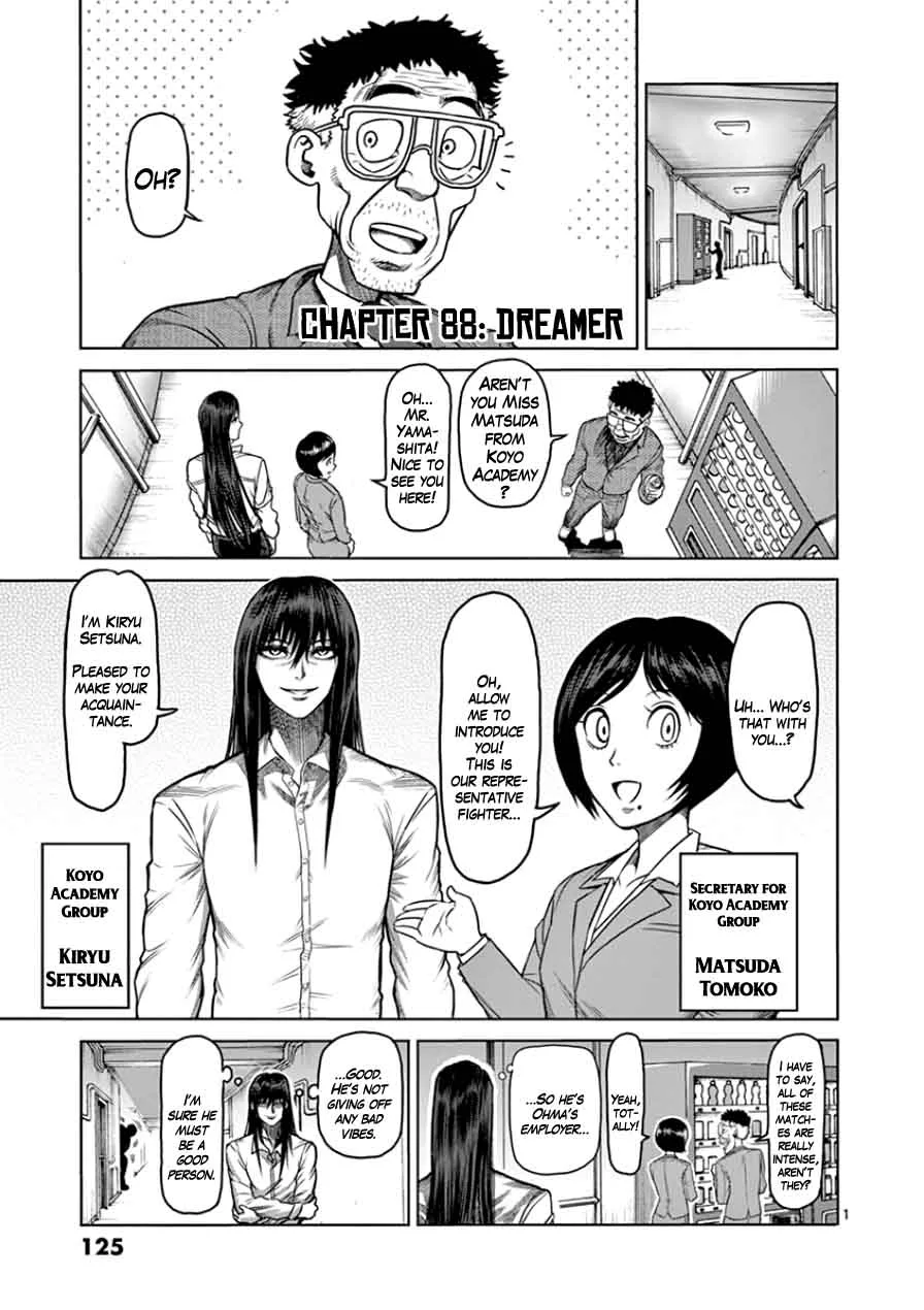 Kengan Ashua Chapter 88 page 1