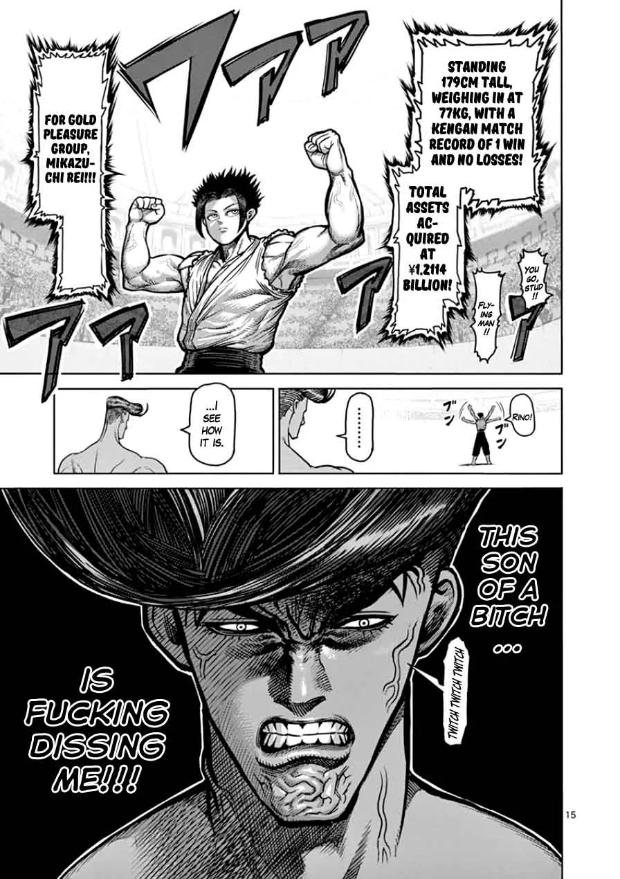 Kengan Ashua Chapter 89 page 15
