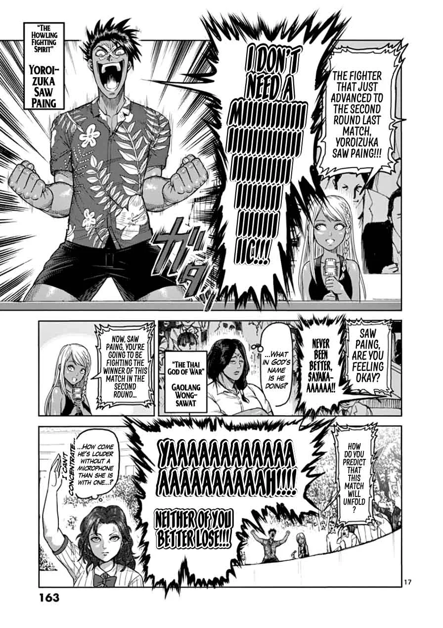Kengan Ashua Chapter 89 page 17